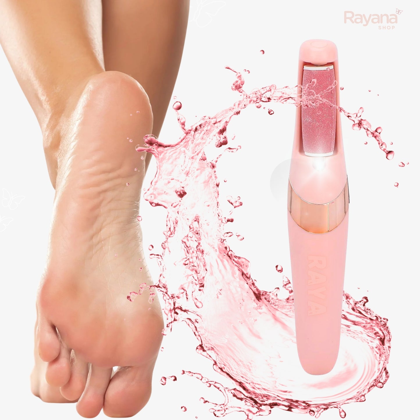 GlowFeet | Ponceuse Électrique Anti-Callosités