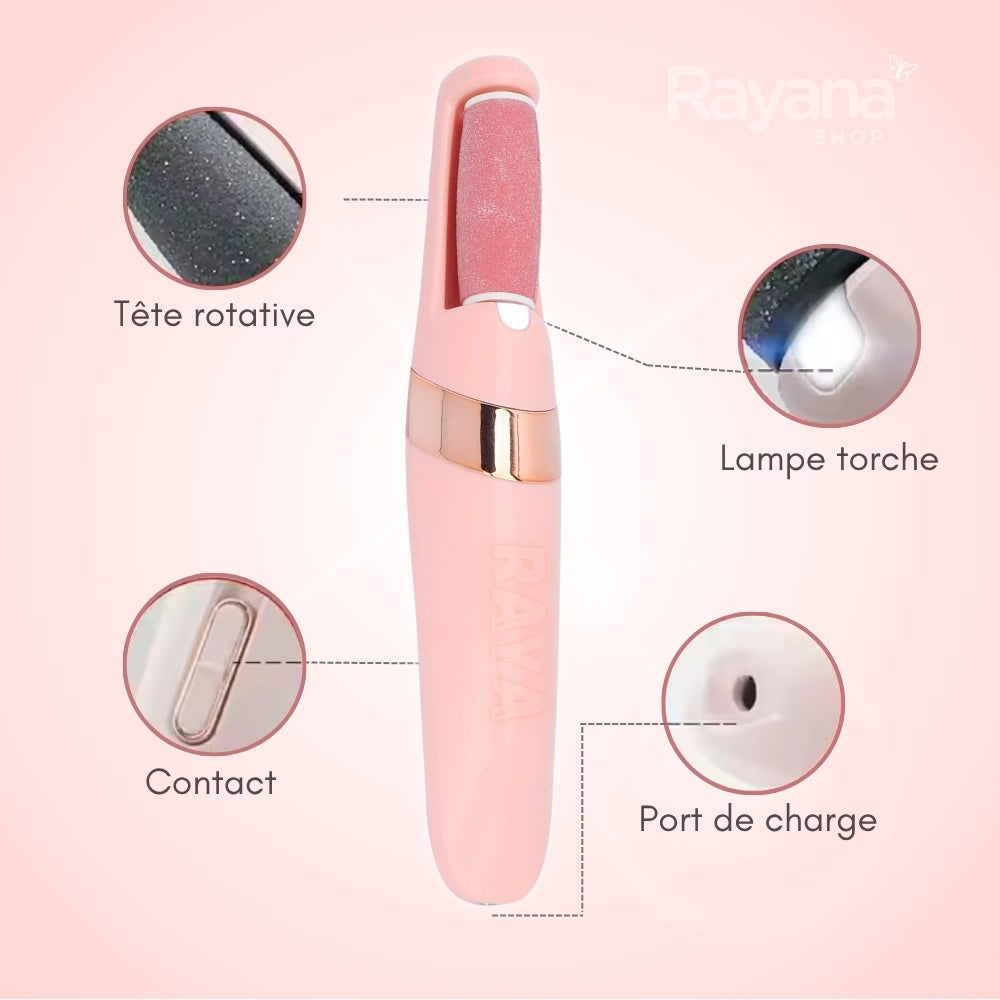 GlowFeet | Ponceuse Électrique Anti-Callosités
