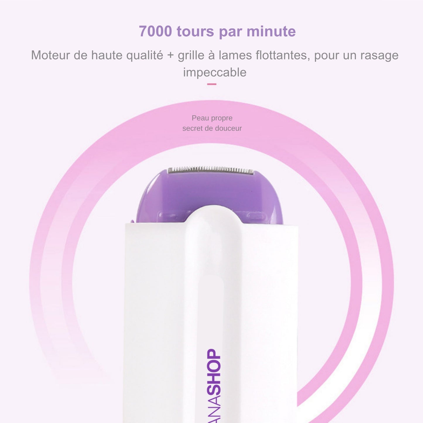 Epiflash | Épilateur révolutionnaire & rechargeable