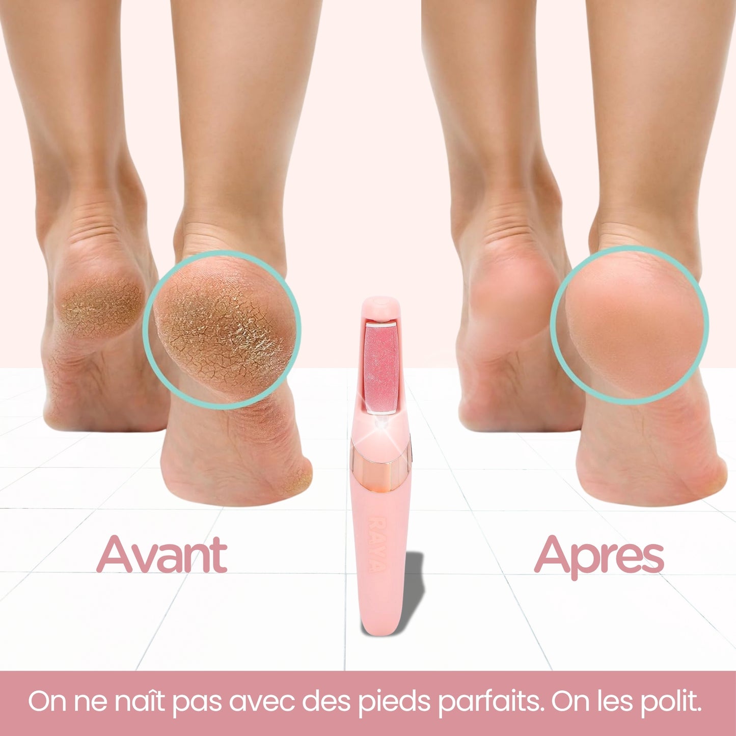 GlowFeet | Ponceuse Électrique Anti-Callosités
